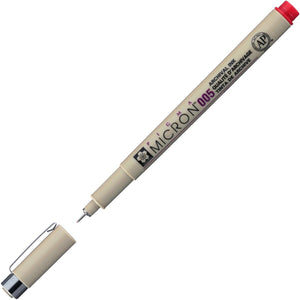 Caneta Pigma Micron 0,05 Vermelho - Sakura