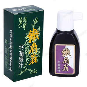 Tinta Nanquim Chinesa 100ml - Preto - Tinta Para Caligrafia