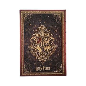 Caderno Paperblanks Midi Harry Potter - Gryffindor - Pautado Paperblanks