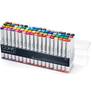 Copic Sketch - Estojo com 72 Cores - Conjunto 72A