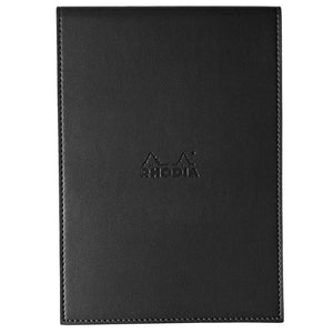 Rhodia Boutique 15,5X22 Couro Preto - 80F