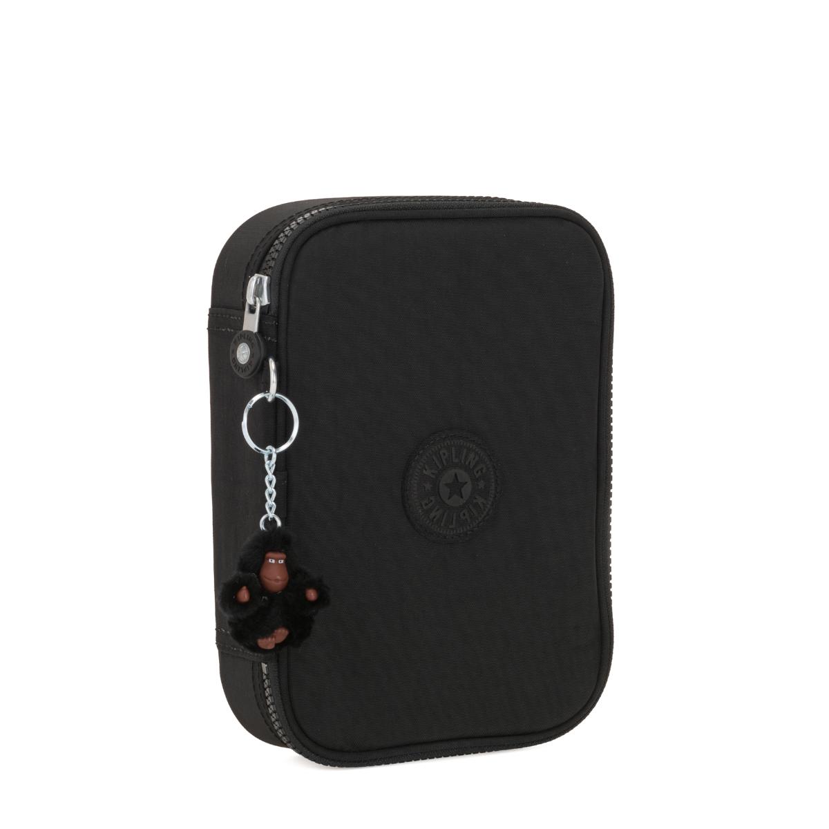 Estojo Kipling 100 Pens - True Black - Preto Livraria Skilo