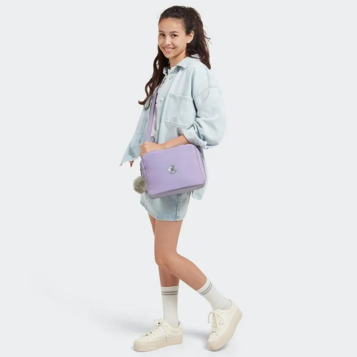 Lancheira Kipling Miyo - Bridal Lavender Kipling