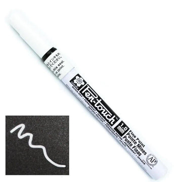 Marcador Artisco Permanente Pen-Touch - Branco - Uso Profissiona Pentel