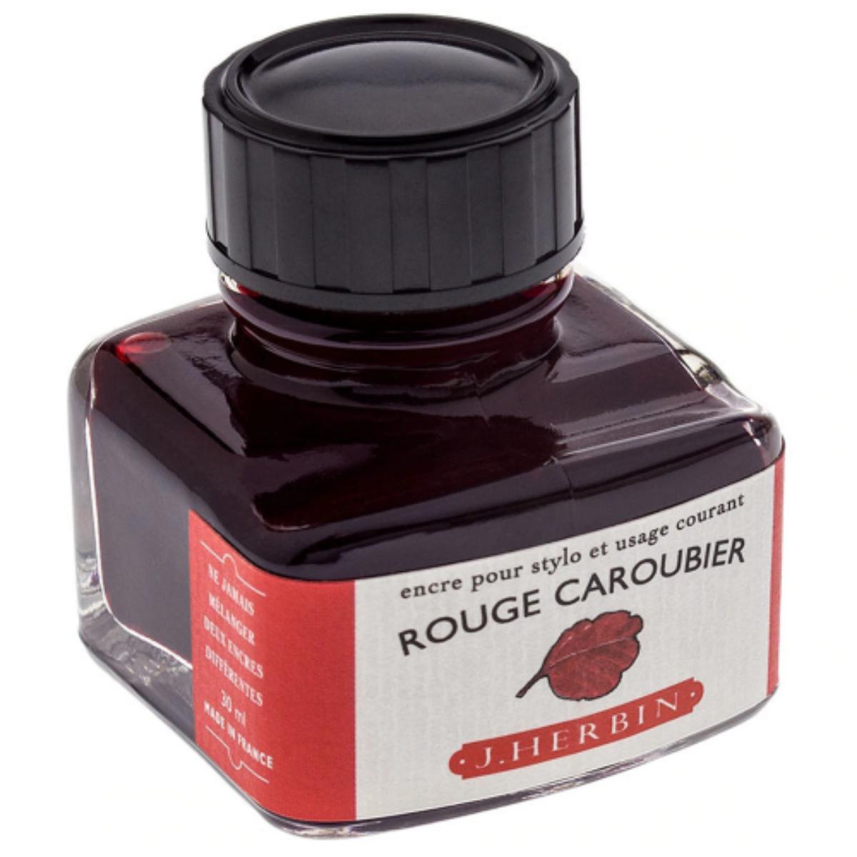 Tinta Para Caneta Tinteiro Herbin Rouge Caroubier - 30ml Jacques Herbin