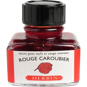 Tinta Para Caneta Tinteiro Herbin Rouge Caroubier - 30ml