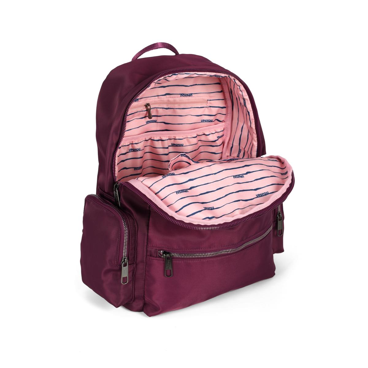 Mochila Executiva Feminina Up4You - Burgundy