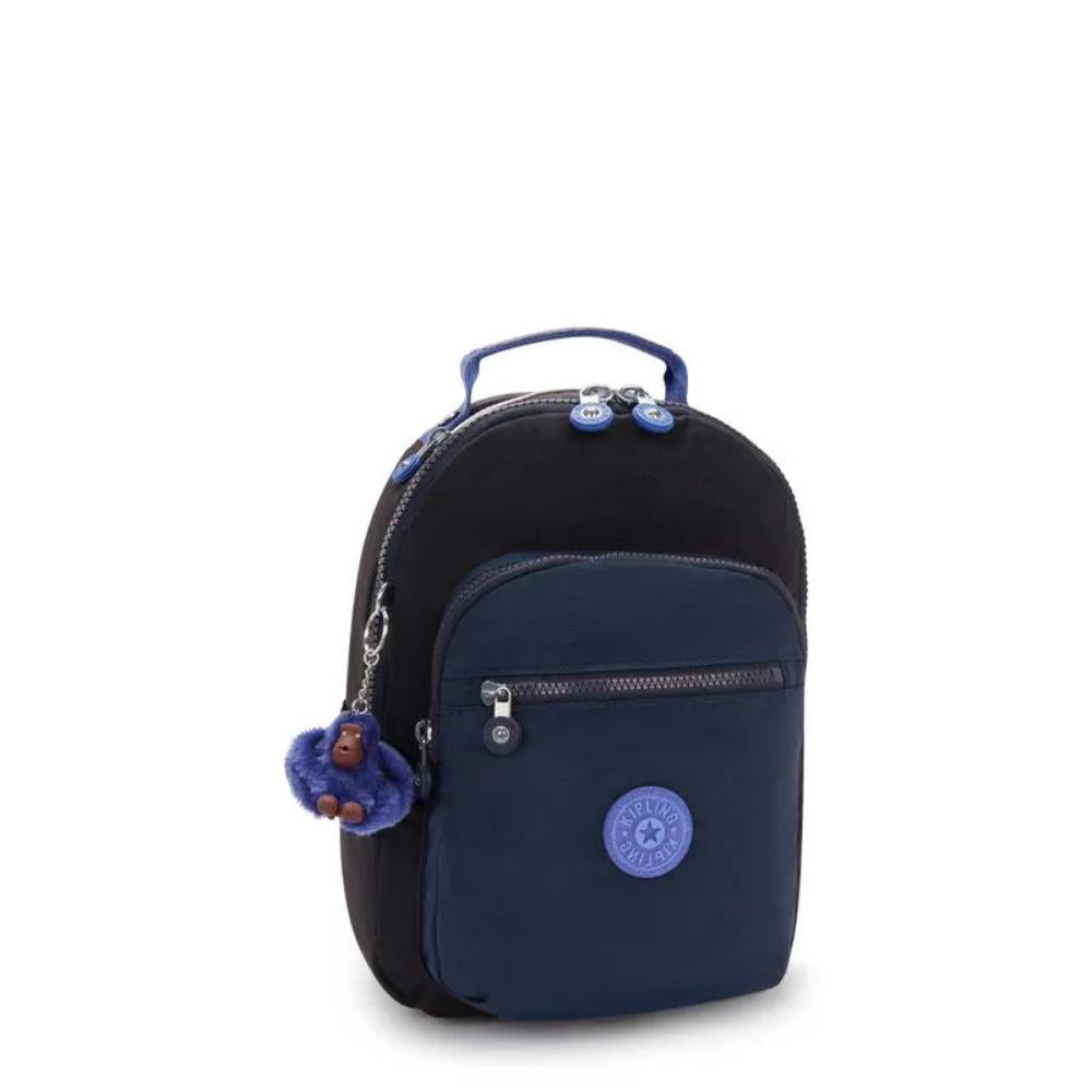 Mochila Kipling Seoul S - Azul -True Block