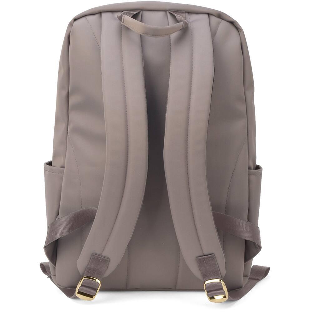 Mochila Executiva Feminina Para Notebook 15,6 - Bege - MN51650UP