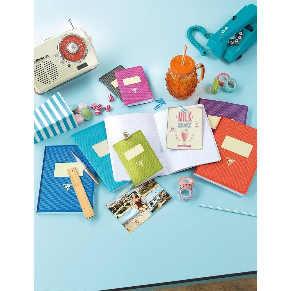 Caderno Clairefontaine 1951 - A5 - Purple - Pautado - 195346C