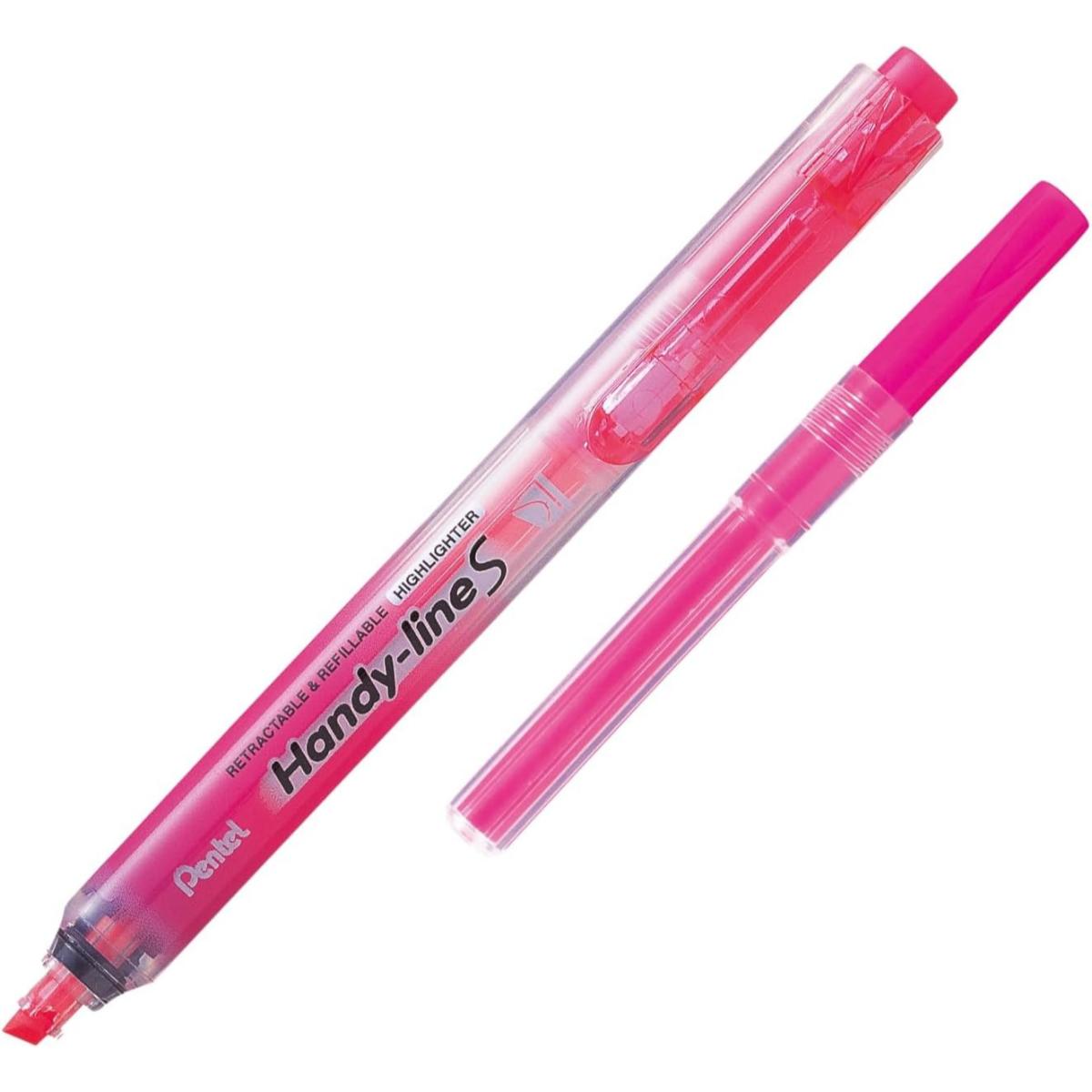 Marca Texto Pentel Handy Lines - Retrátil e Recarregável