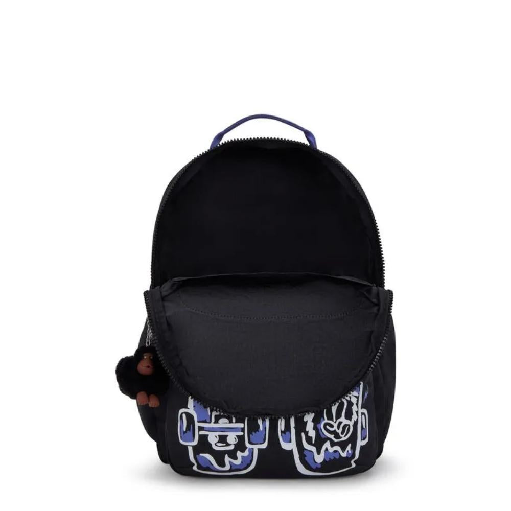 Mochila Kipling Seoul Lap - Fire Skate