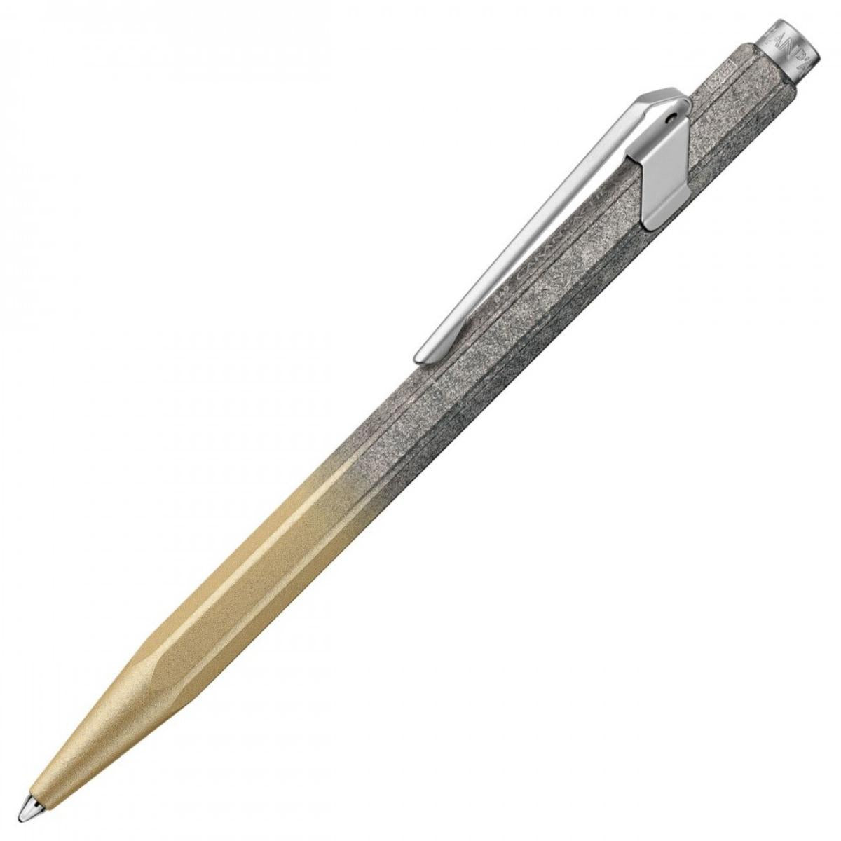 Caneta Caran D´Ache 849 - Gold Cosmic Blue - Esferográfica