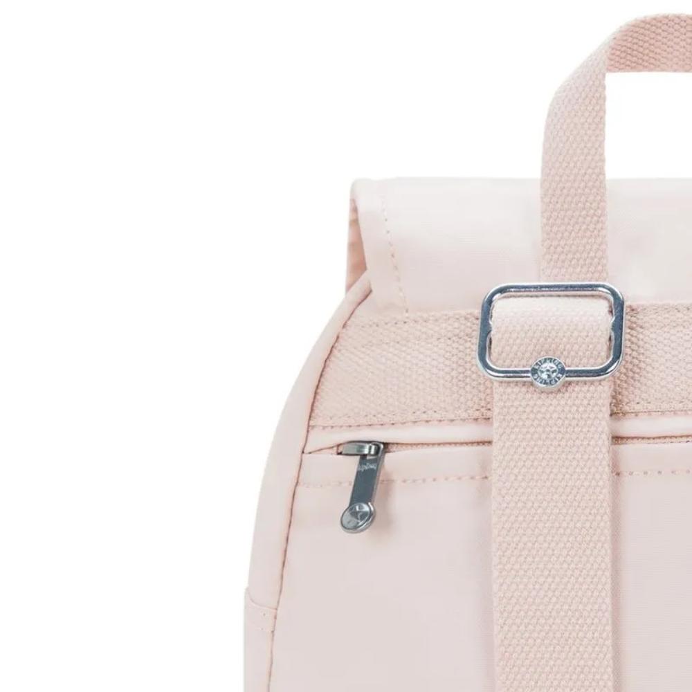 Mochila Kipling - City Zip S - Rosa