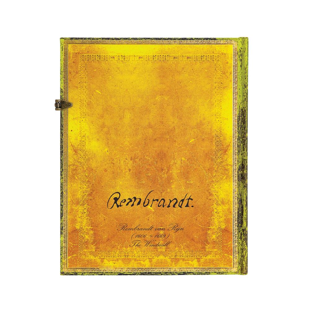 Caderno Paperblanks Ultra - Rembrandts 350Th Anniversart - Sem Pauta