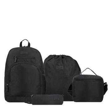 Kit Escolar Xtrem Multipack 5XT - Preto - 4 Peças