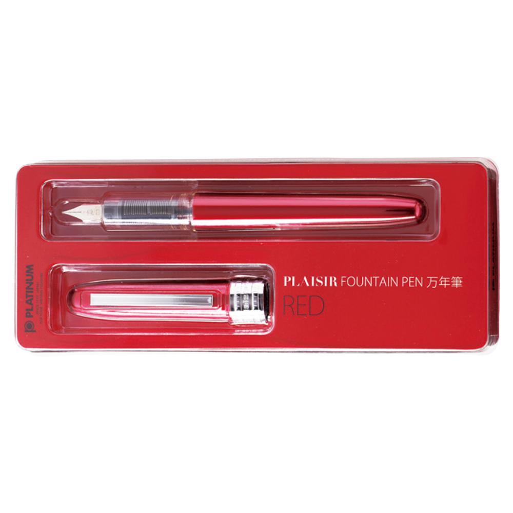 Caneta Tinteiro Platinum Plaisir - 0.3 Red