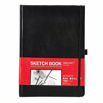 Sketchbook Sinoart Artist A4 - 80 Folhas - 100g/m²