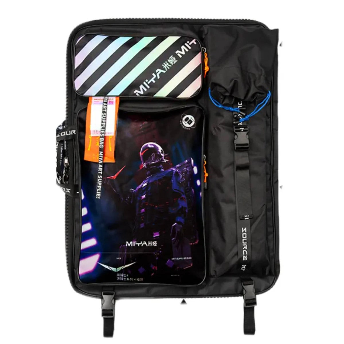 Mochila para Materiais de Arte HIMI 65x49cm – Black Edition