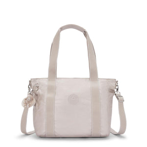 Bolsa de Mão Kipling Asseni - Metallic Glow - Rosa