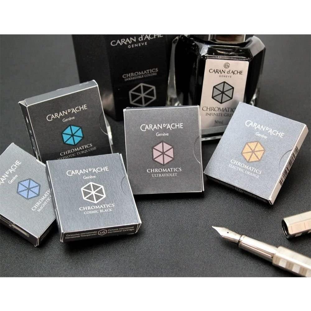 Cartucho Para Caneta Tinteiro Caran D´Ache - Idyllic Blue - 8021140