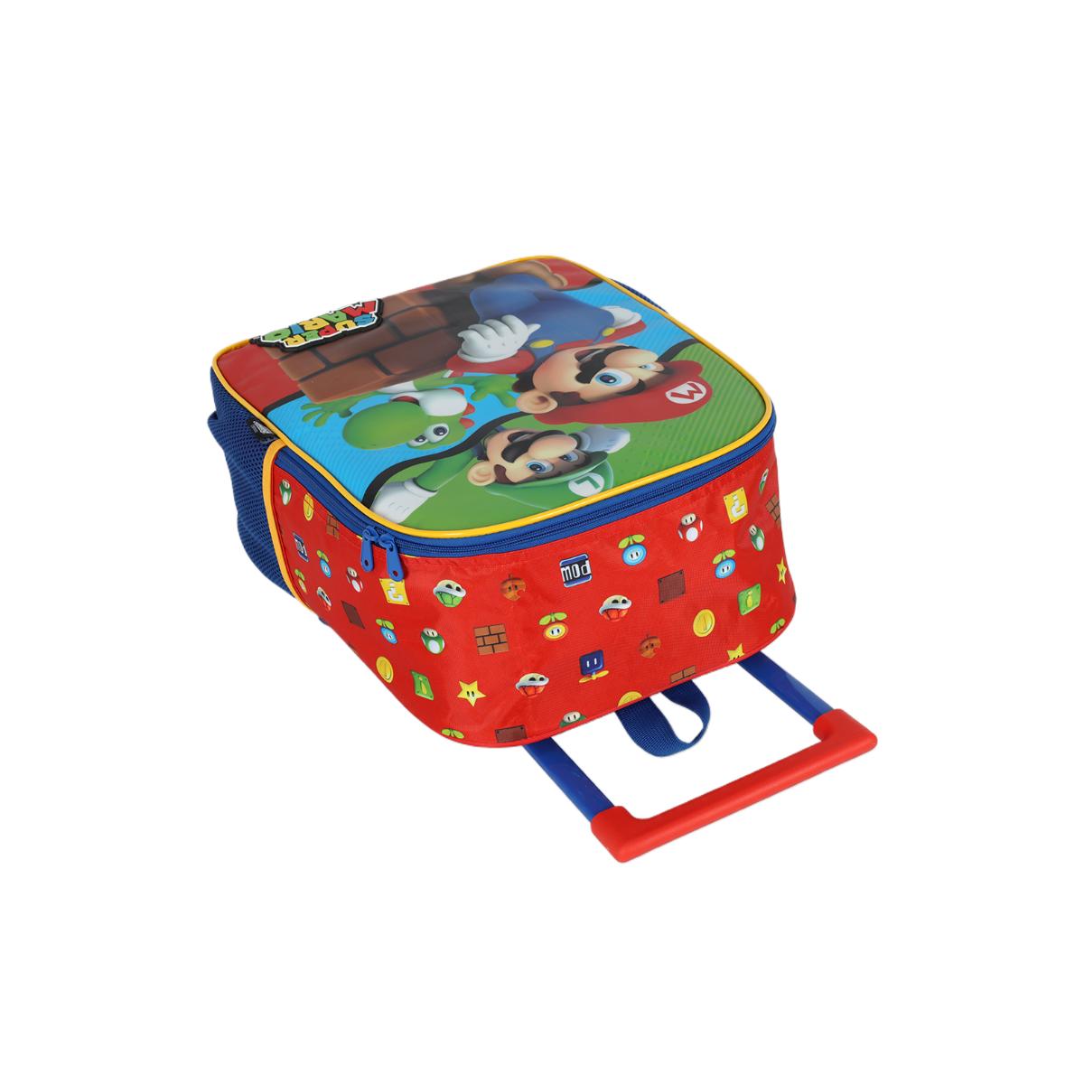 Mochila com Rodas Super Marios Bros - Game Classic