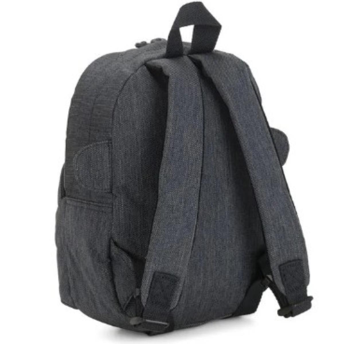 Mochila Kipling Faster - Marine Navy - Preto