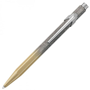 Caneta Caran D´Ache 849 - Gold Cosmic Blue - Esferográfica