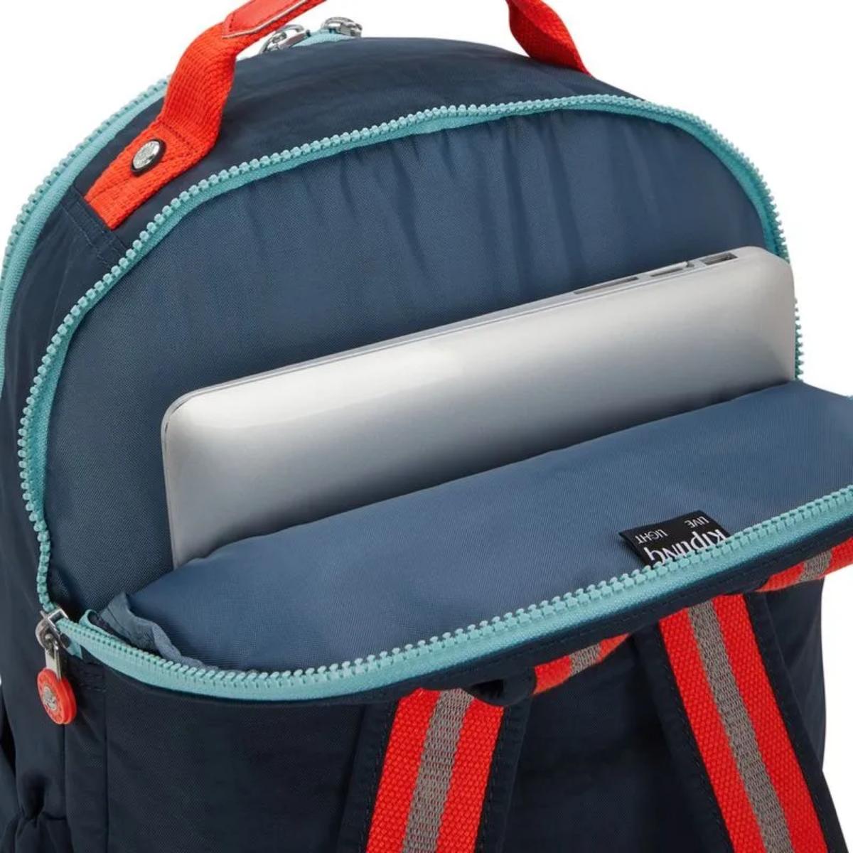 Mochila Kipling Seoul - Lap Cosmo Blue