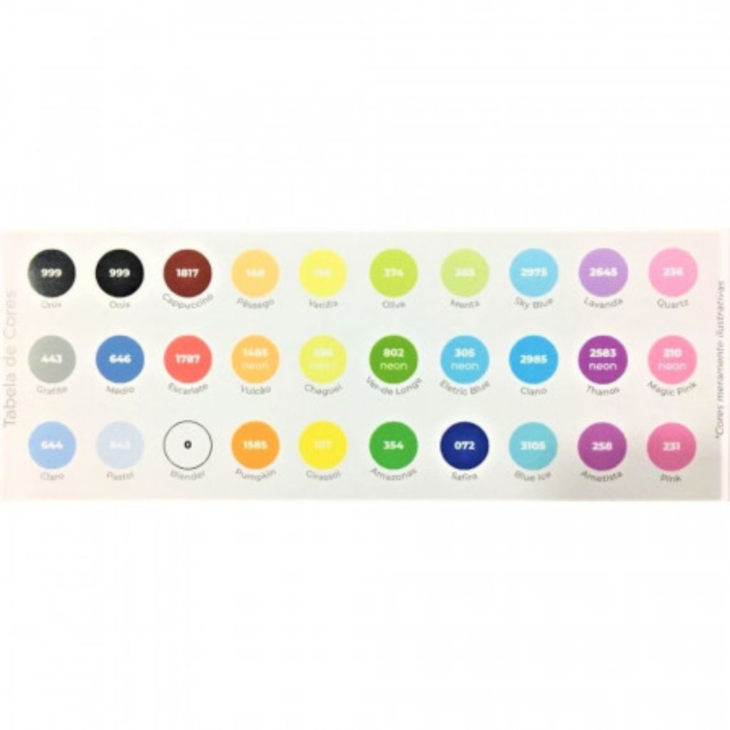 Newpen Ginza Pro - Kit com 30 Brush Pens