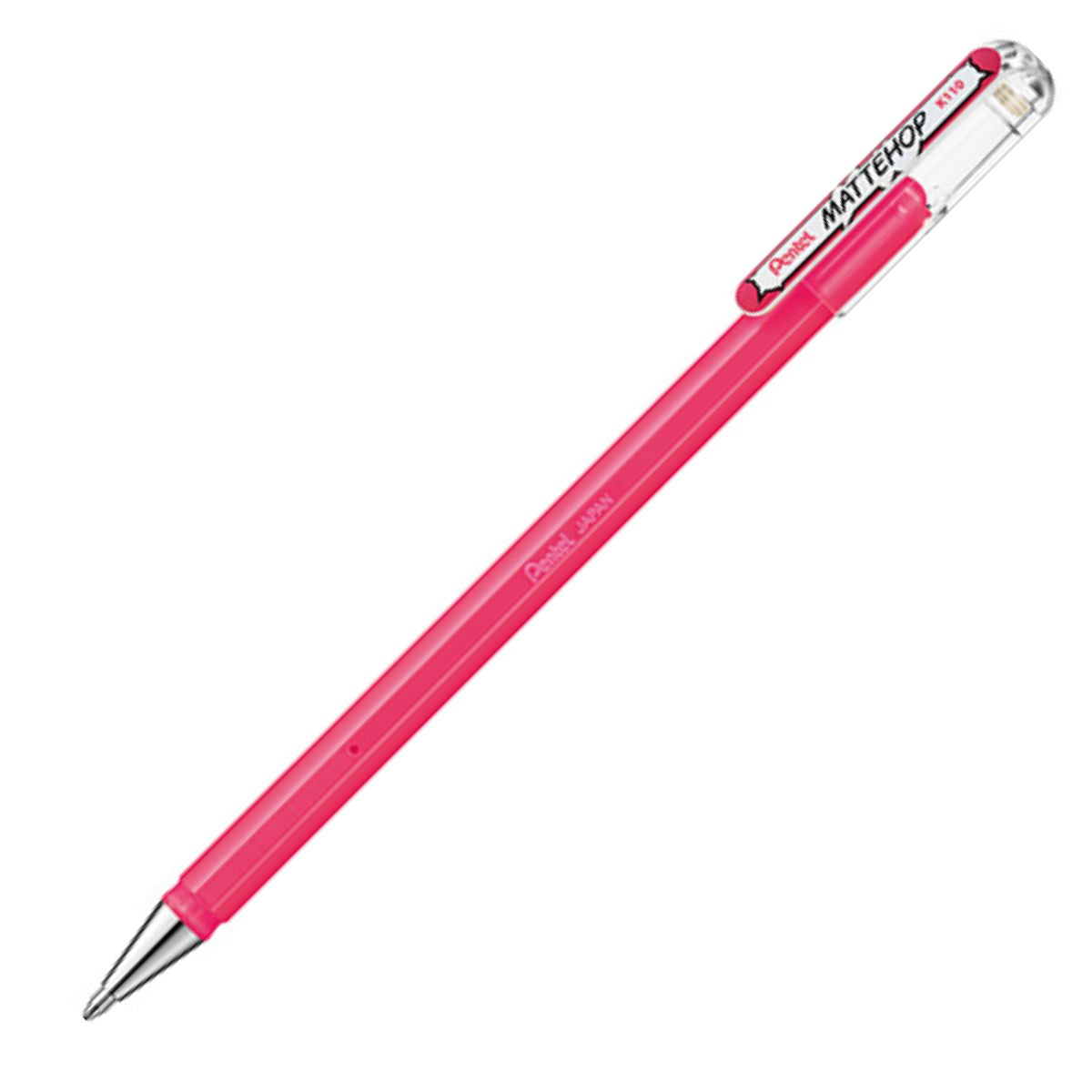 Kit Pentel Mattehop - Caneta Gel Pentel - 14 Cores