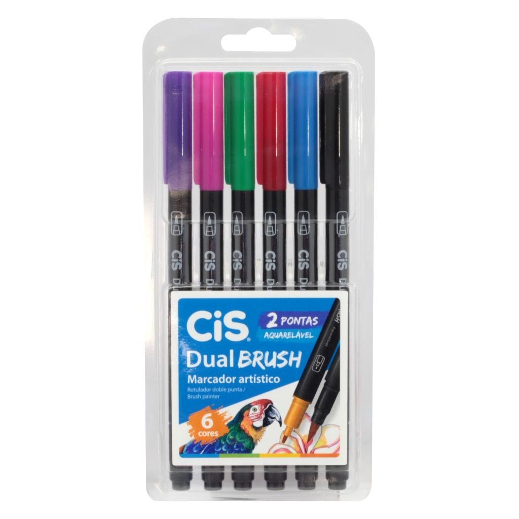 CIS MARC DUAL BRUSH ESTOJO C/6