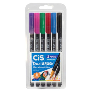 CIS MARC DUAL BRUSH ESTOJO C/6