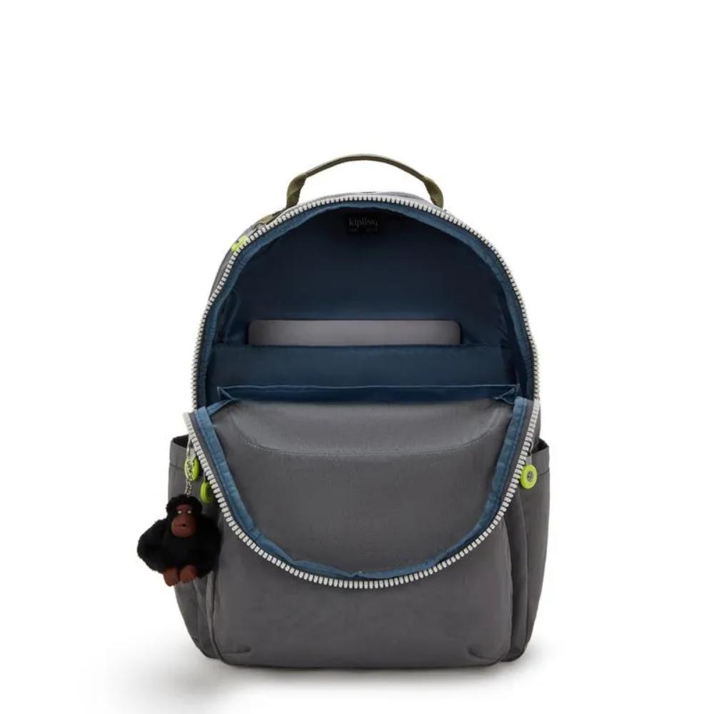 Mochila Kipling - Seoul - Cinza