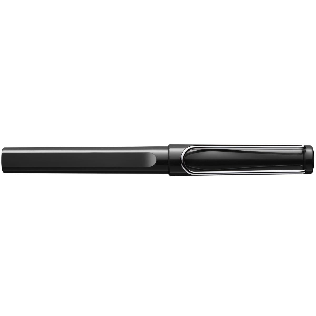 Lamy Safari Steel Black - Rollerball - M