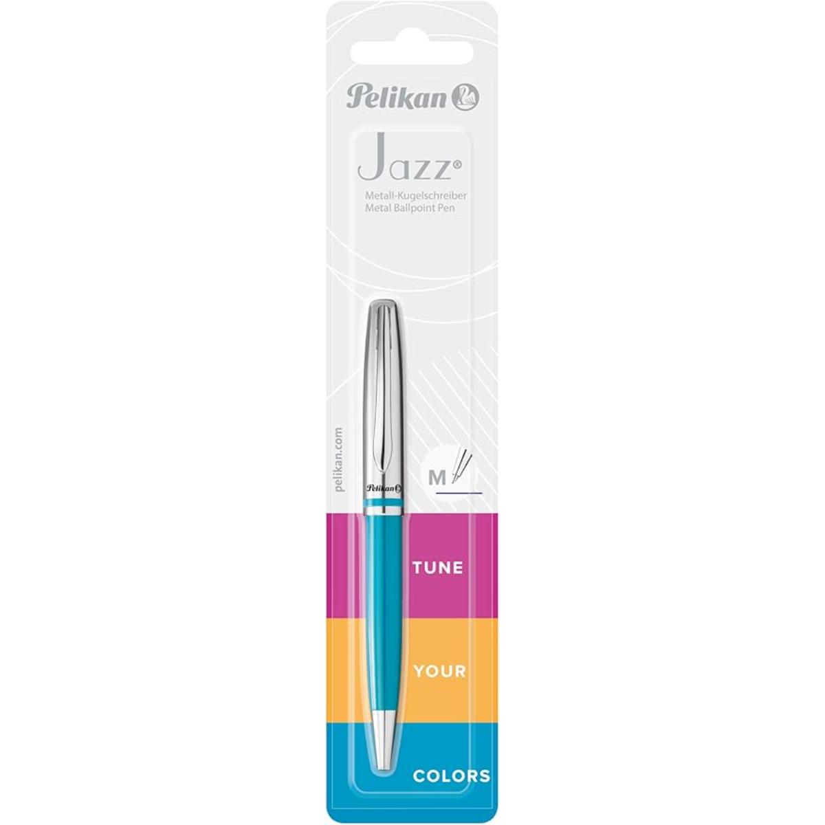 Caneta Esferográfica Pelikan Jazz Classic 815031 - Petrol Blue