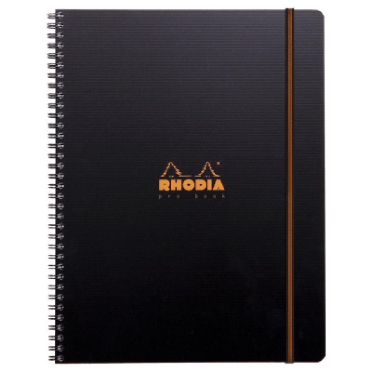 Caderno Rhodia Quadriculado Pro Book - Preto - A4+