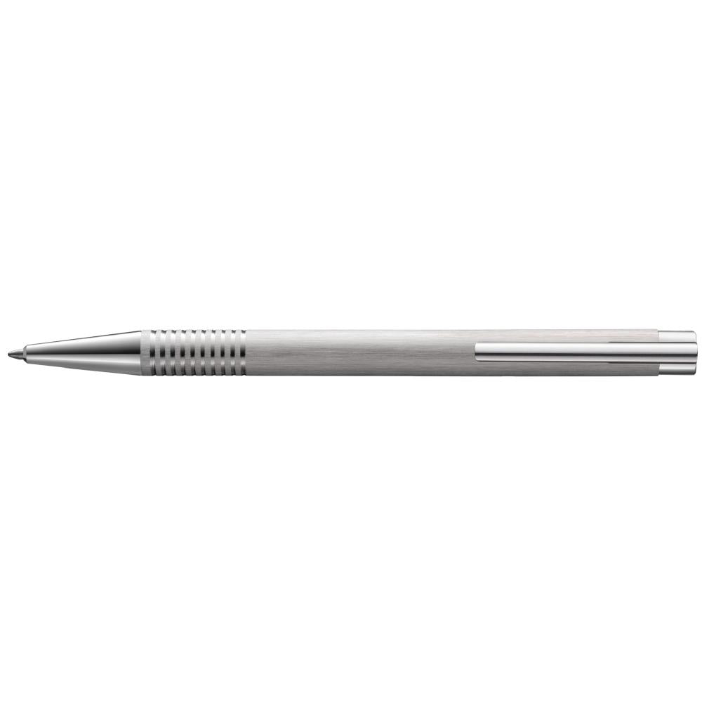 Esferográfica Lamy Logo Brushed - Aço Escovado - 206 M