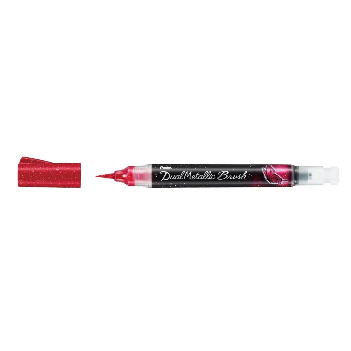 Brush Pen Pentel Dual Metallic Brush - Cores