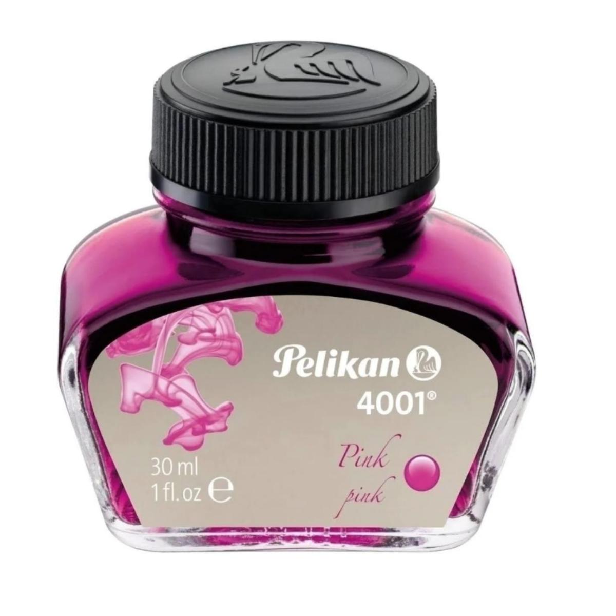 Tinta Para Caneta Tinteiro Rosa - Pelikan 4001 - 30ml