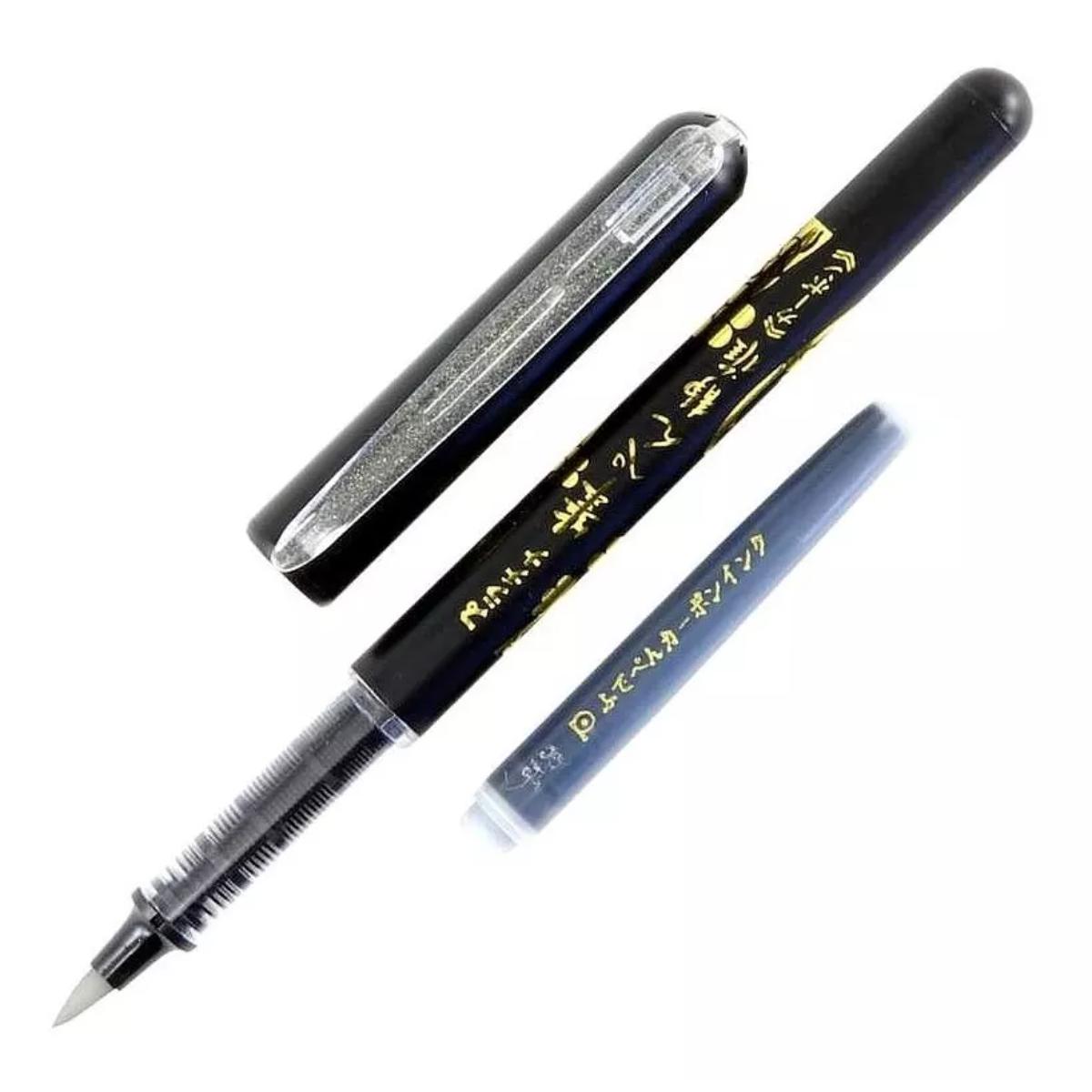 Caneta Fude Brush Platinum - Recarregável