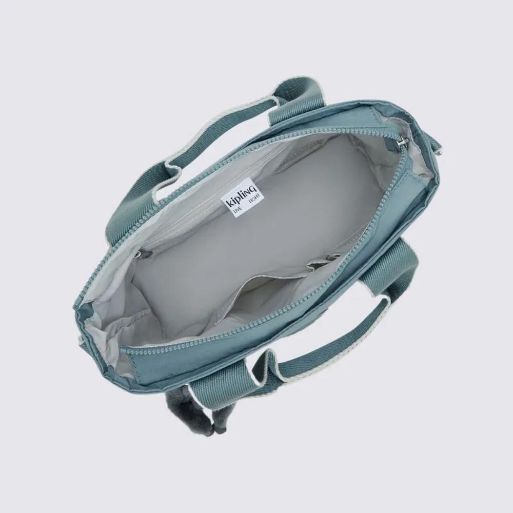 Bolsa Kipling - Minta M - Cinza