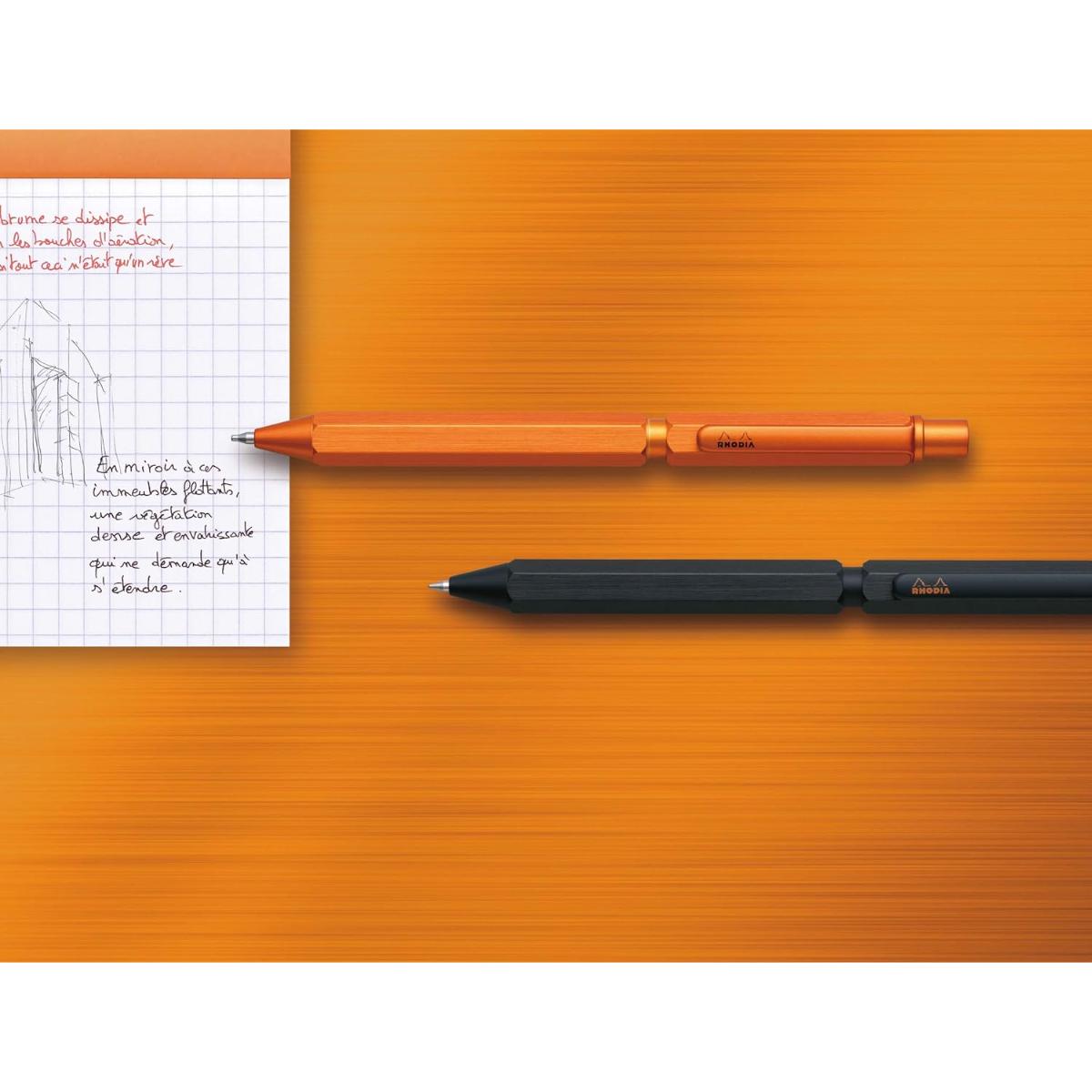 Caneta Rhodia Multipen Script Black - Caneta 3 em 1 Rhodia
