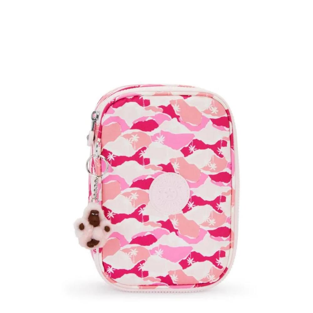 Estojo Kipling - 100 Pens - Rosa