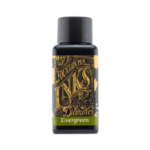 Tinta Diamine Para Caneta Tinteiro - Evergreen