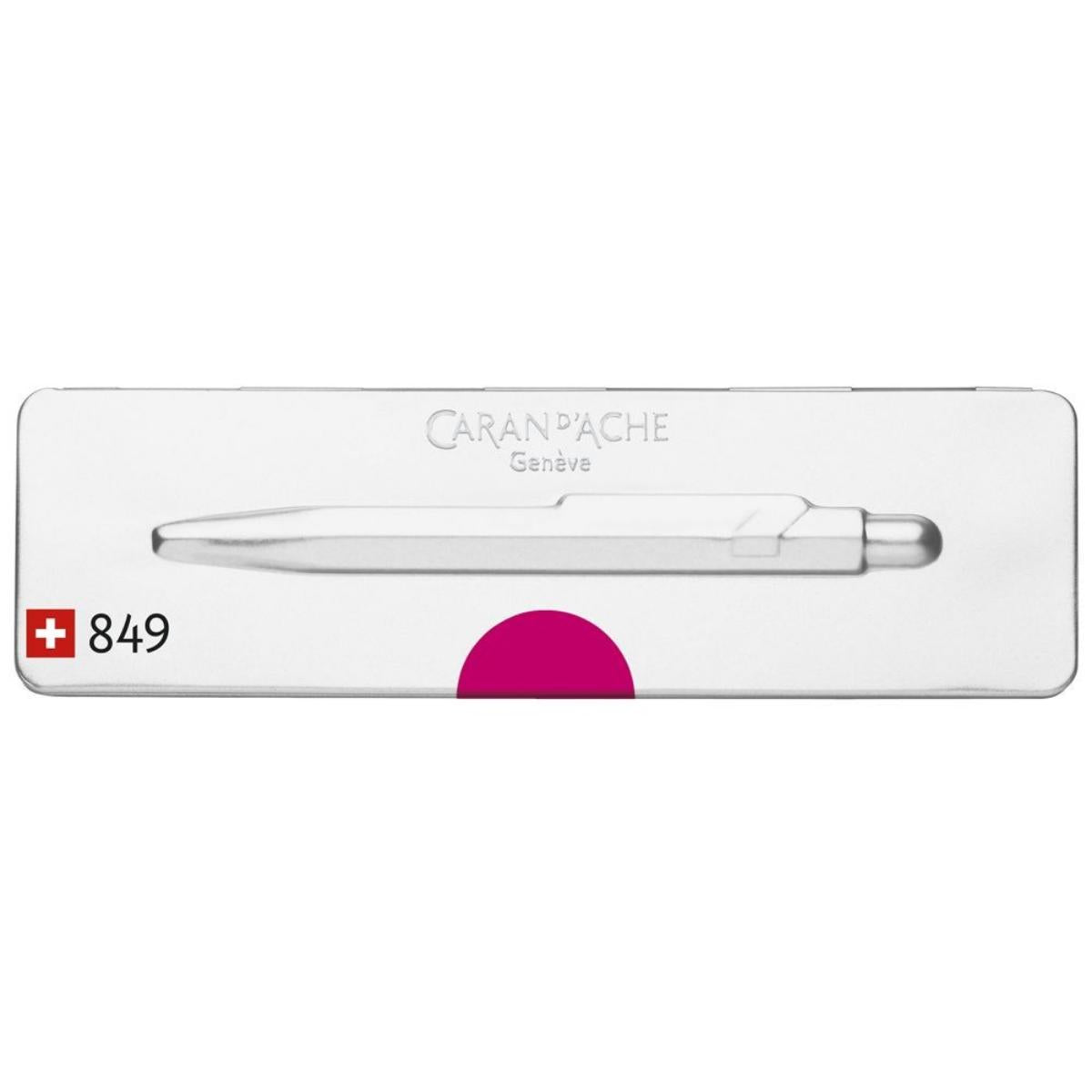 Caneta Caran D´Ache 849 - Pop Fluo Pink - Esferográfica