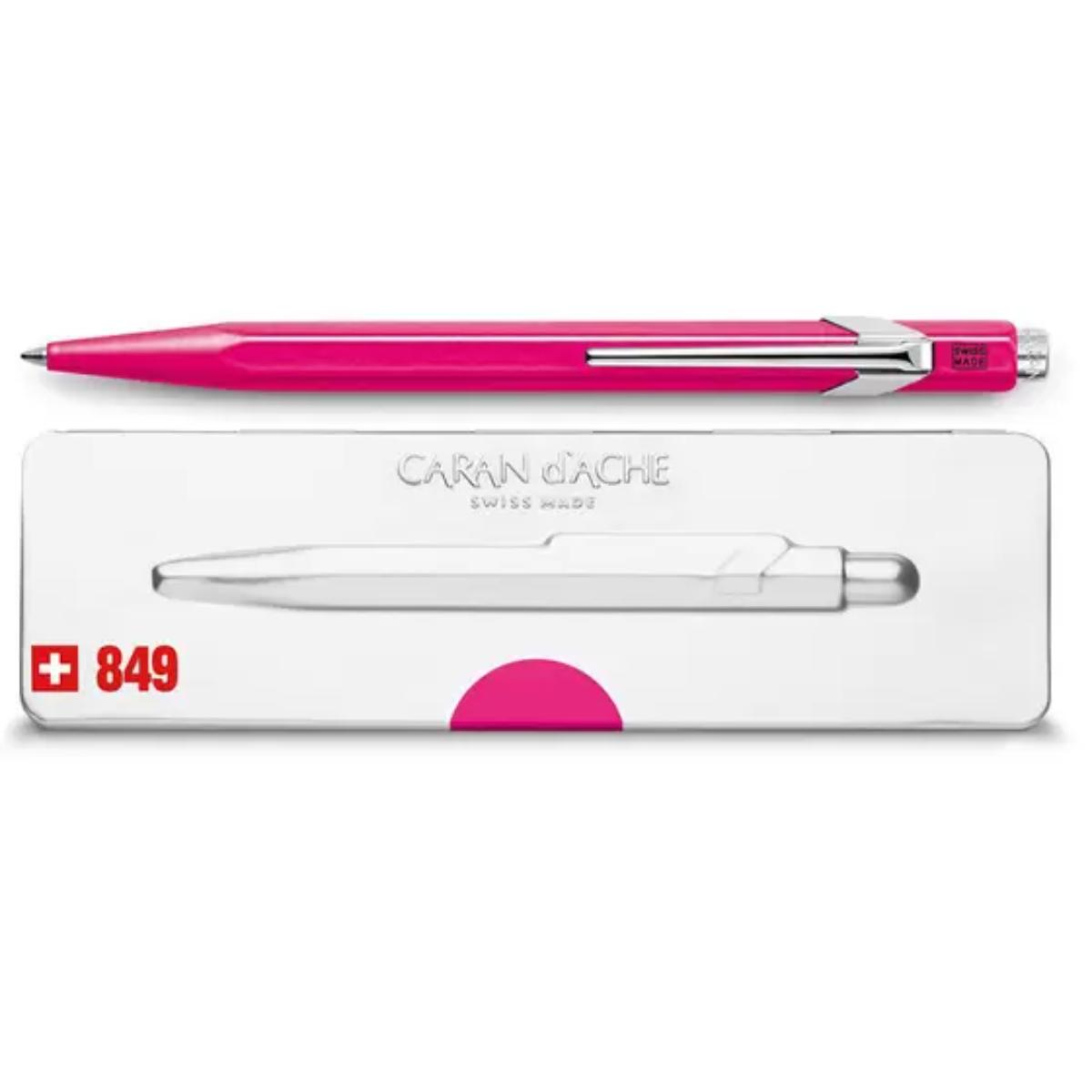 Caneta Caran D´Ache 849  - Fluo Pink
