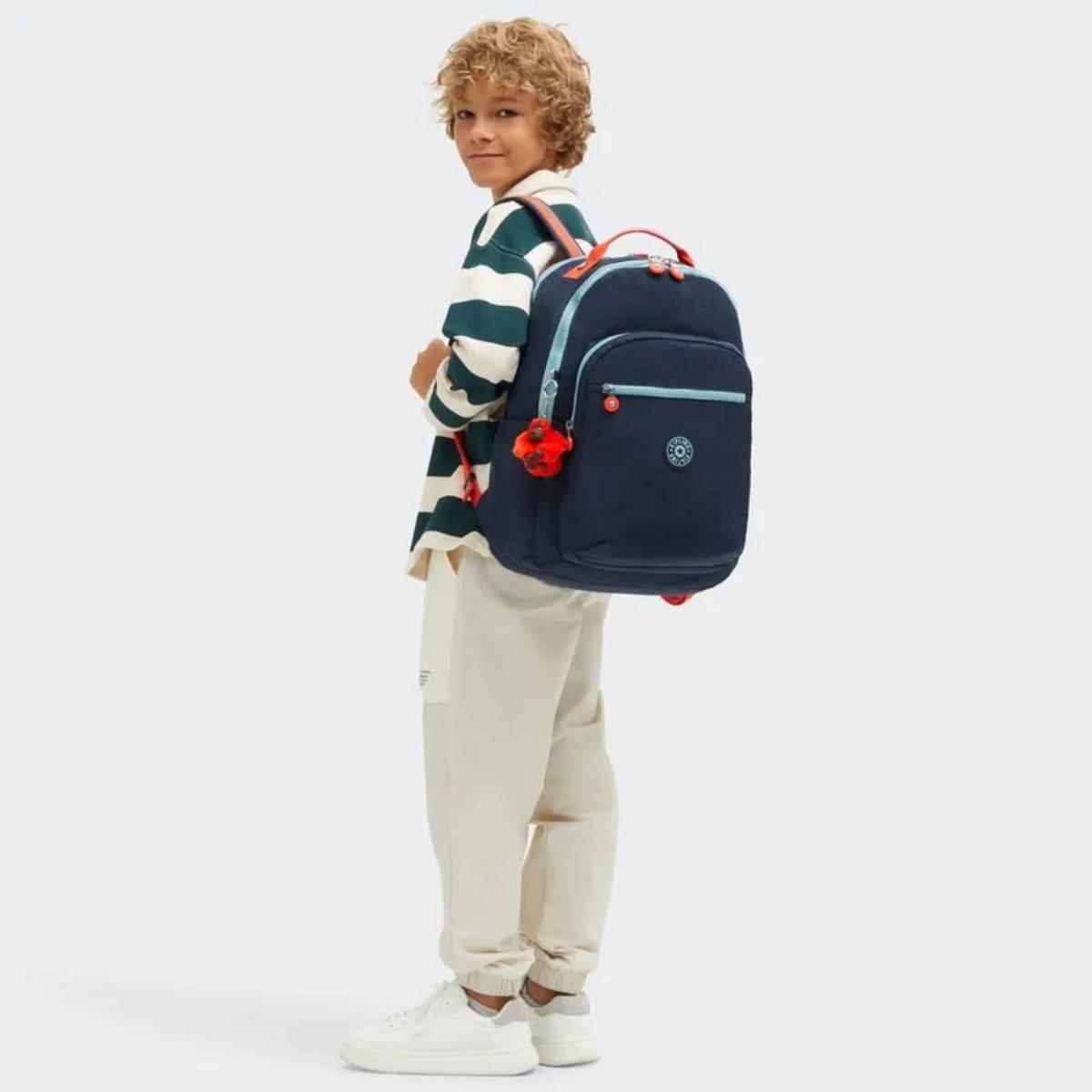 Mochila Kipling Seoul - Lap Cosmo Blue