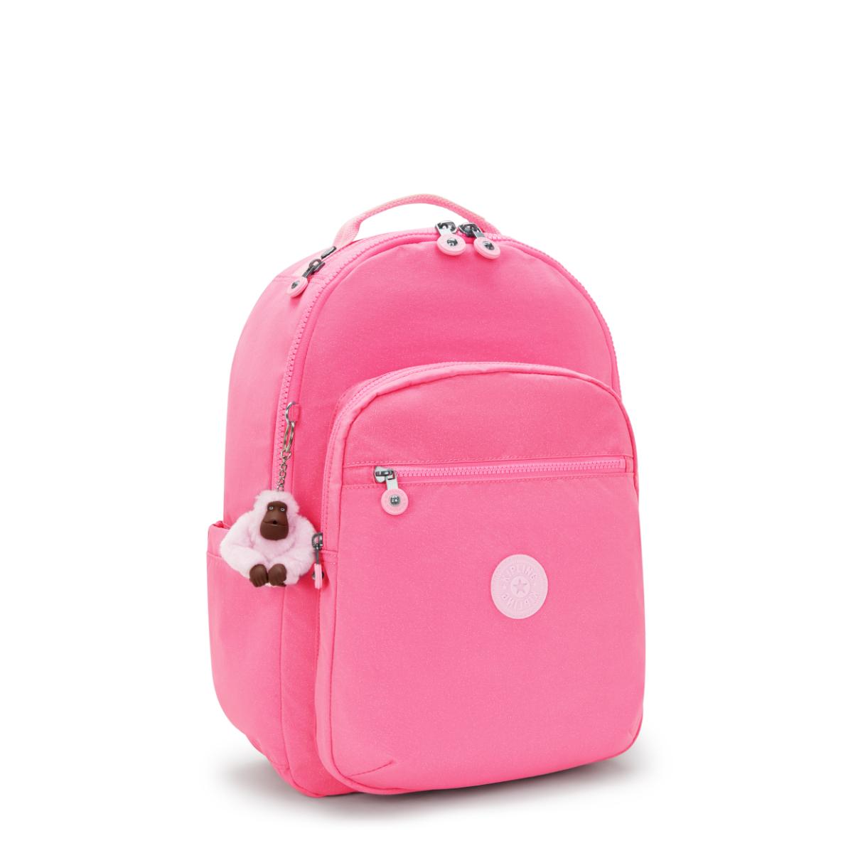 Mochila Kipling Seoul -  Pink Twinkle - Rosa