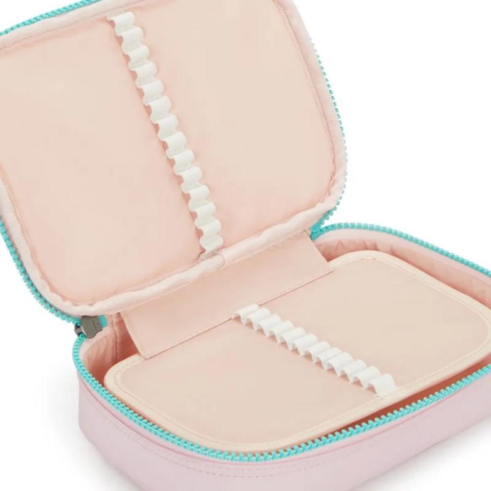 Estojo Kipling 100 Pens - Rosa
